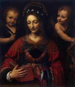 Bernardino Lanino Saint Catherine oil on canvas